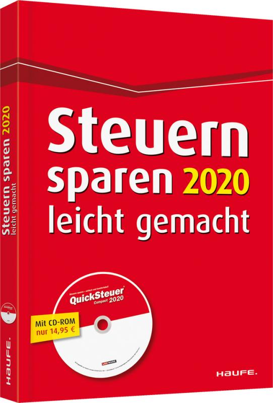 Cover-Bild Steuern sparen 2020 leicht gemacht mit CD-ROM