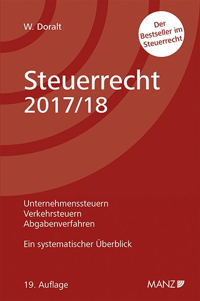 Cover-Bild Steuerrecht 2017/18