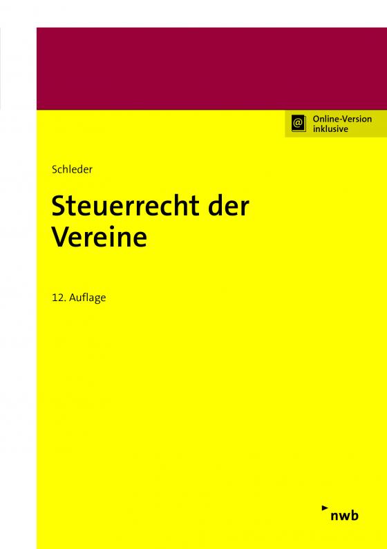 Cover-Bild Steuerrecht der Vereine