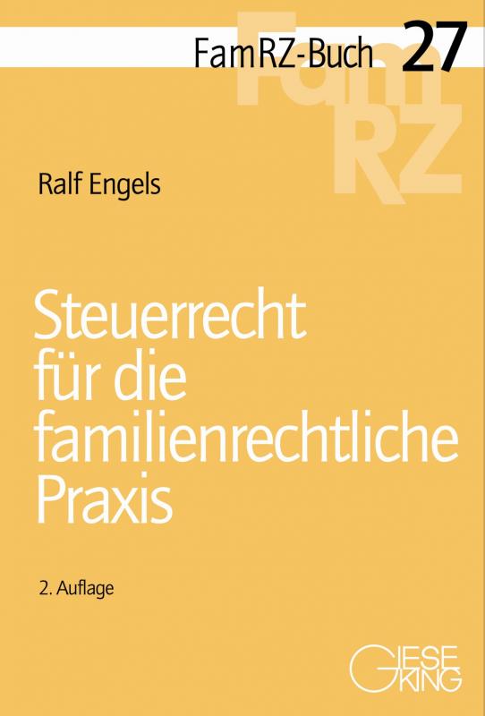Cover-Bild Steuerrecht für die familienrechtliche Praxis