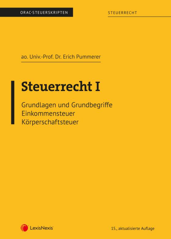 Cover-Bild Steuerrecht I (Skriptum)
