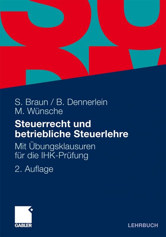 Cover-Bild Steuerrecht und betriebliche Steuerlehre