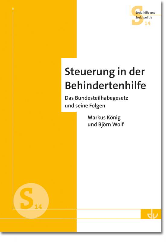 Cover-Bild Steuerung in der Behindertenhilfe