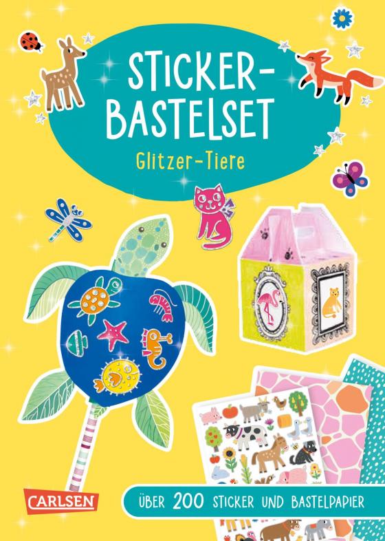 Cover-Bild Sticker-Bastelset: Glitzer-Tiere