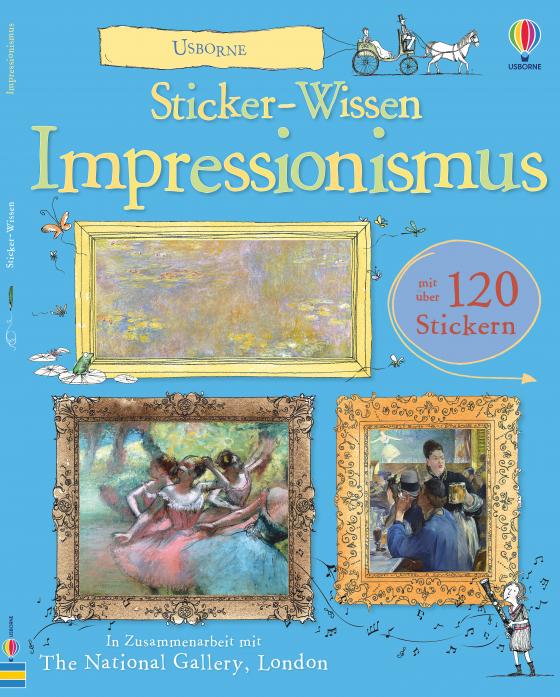 Cover-Bild Sticker-Wissen: Impressionismus