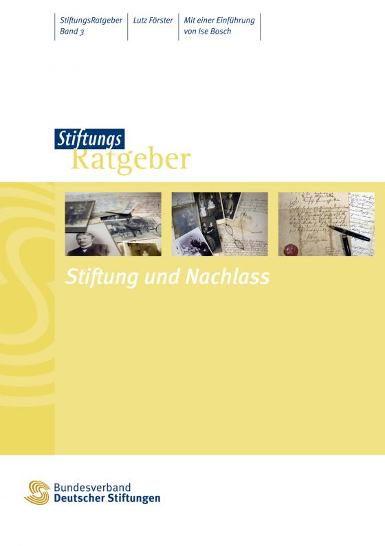 Cover-Bild Stiftung und Nachlass