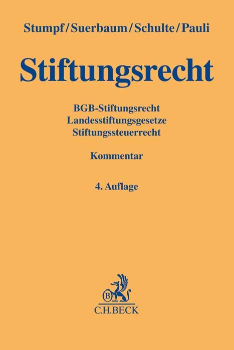 Cover-Bild Stiftungsrecht