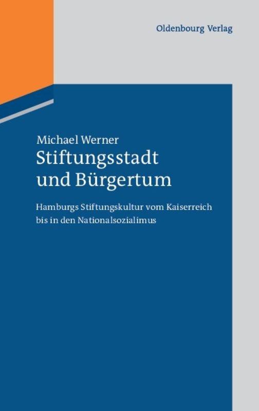 Cover-Bild Stiftungsstadt und Bürgertum