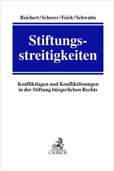 Cover-Bild Stiftungsstreitigkeiten