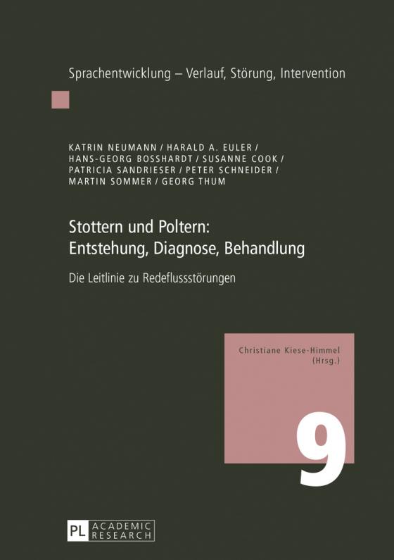 Cover-Bild Stottern und Poltern: Entstehung, Diagnose, Behandlung