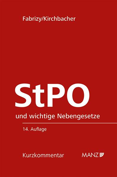 Cover-Bild Strafprozessordnung - StPO