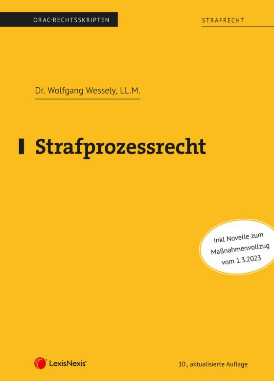 Cover-Bild Strafprozessrecht (Skriptum)