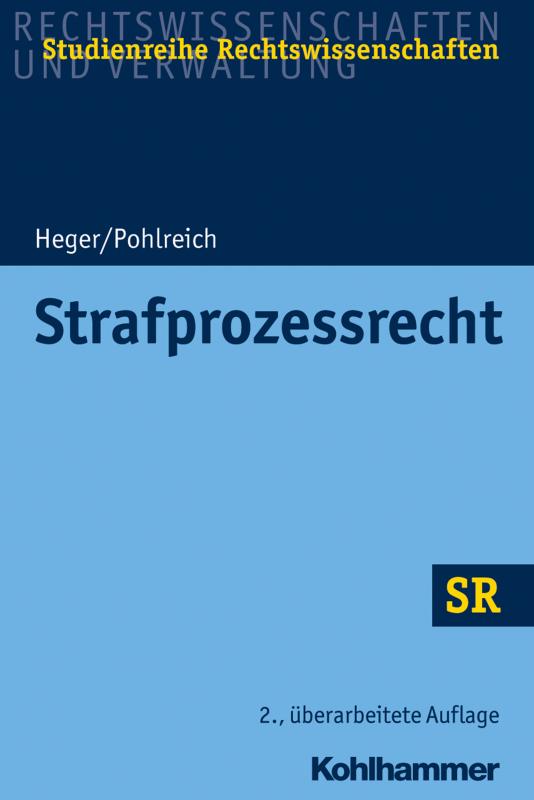 Cover-Bild Strafprozessrecht