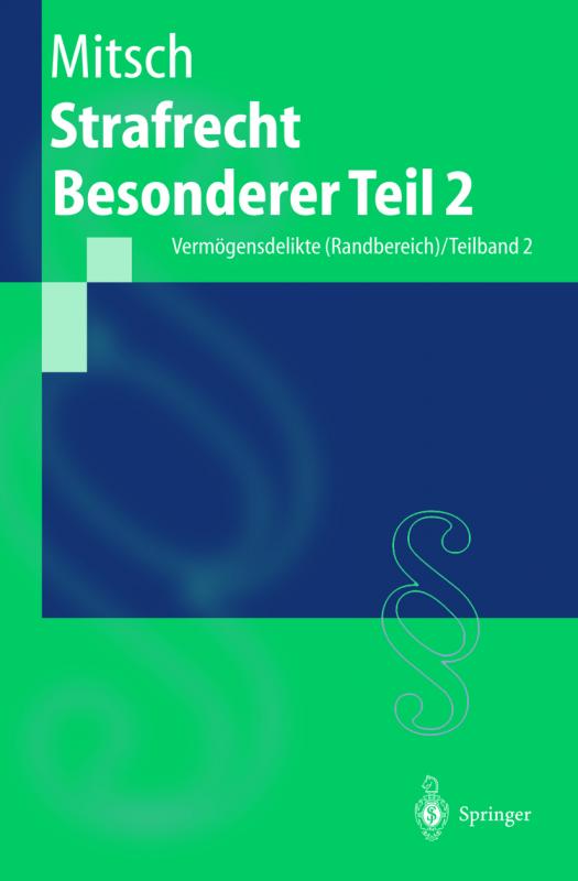 Cover-Bild Strafrecht Besonderer Teil 2