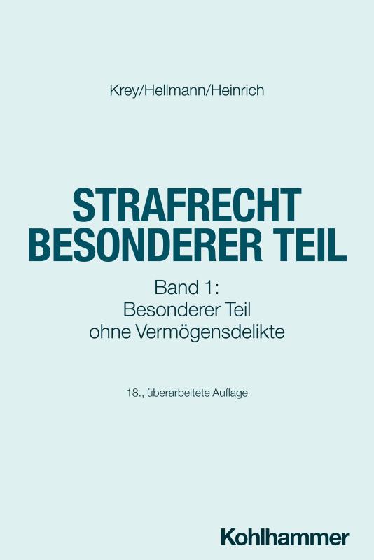 Cover-Bild Strafrecht Besonderer Teil