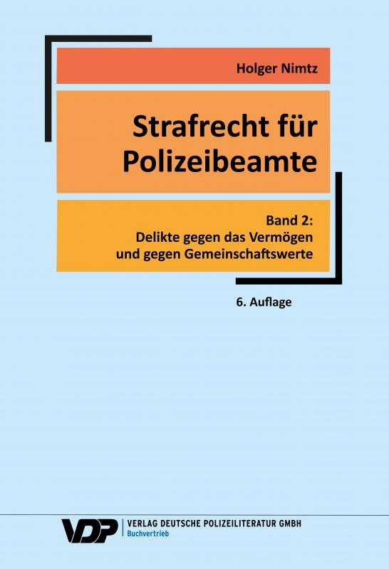 Cover-Bild Strafrecht für Polizeibeamte - Band 2