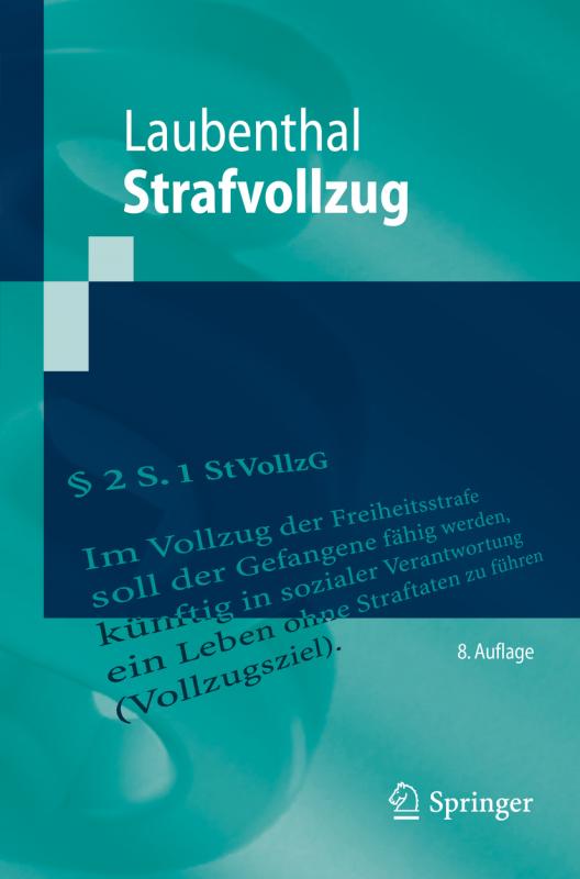 Cover-Bild Strafvollzug