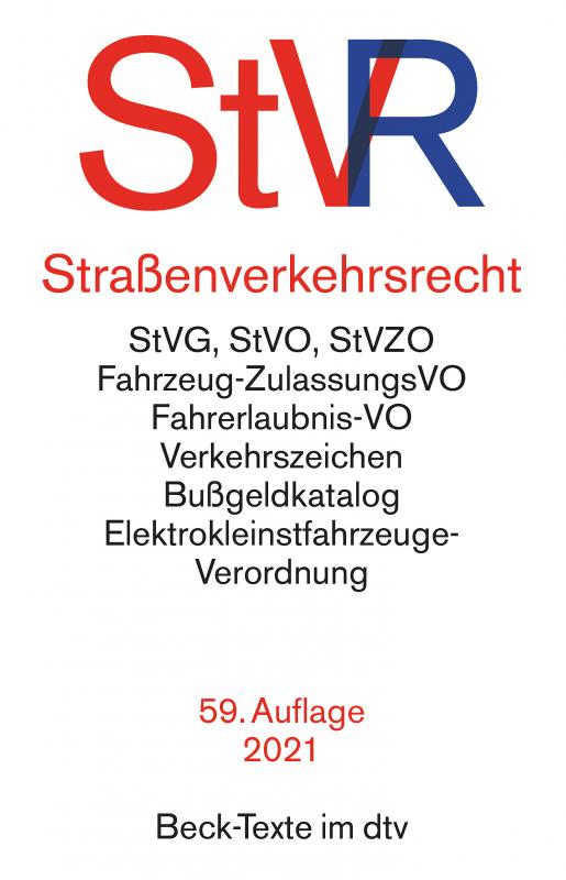 Cover-Bild Straßenverkehrsrecht