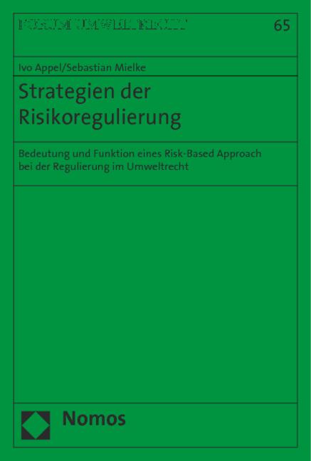 Cover-Bild Strategien der Risikoregulierung