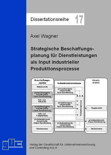 Cover-Bild Strategische Beschaffungsplanung für Dienstleistungen als Input industrieller Produktionsprozesse