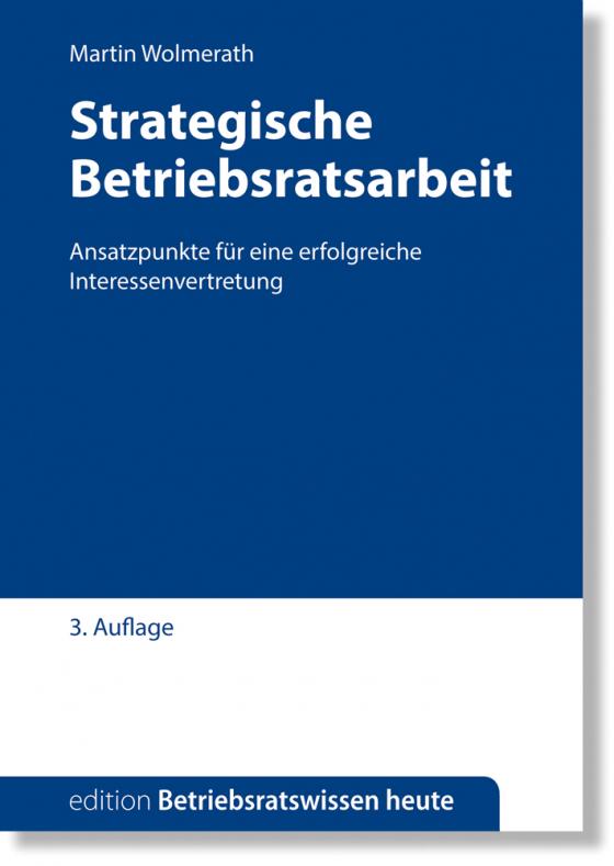 Cover-Bild Strategische Betriebsratsarbeit