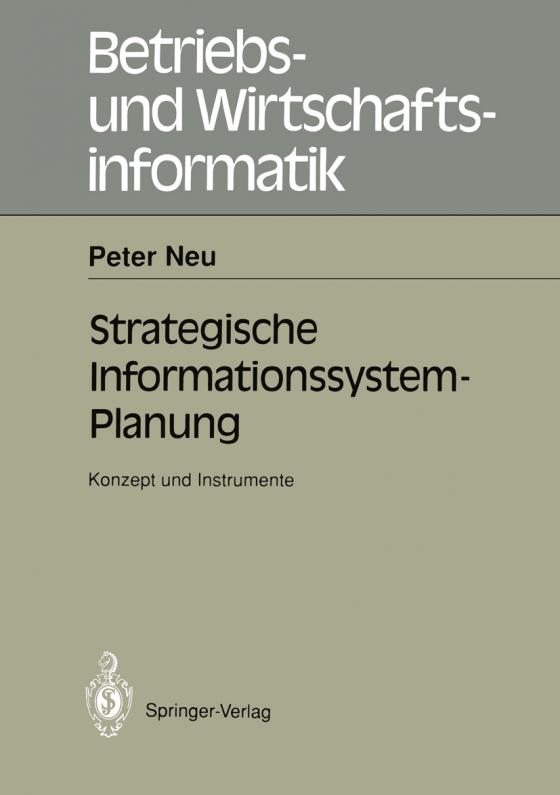 Cover-Bild Strategische Informations-system-Planung