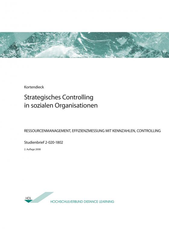 Cover-Bild Strategisches Controlling in sozialen Organisationen