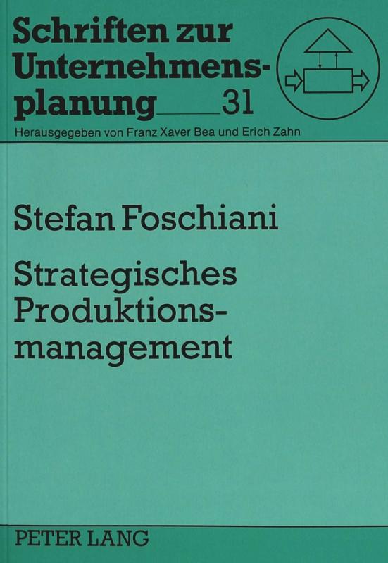 Cover-Bild Strategisches Produktionsmanagement