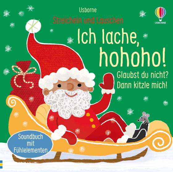 Cover-Bild Streicheln und Lauschen: Ich lache, hohoho! Glaubst du nicht? Dann kitzle mich!