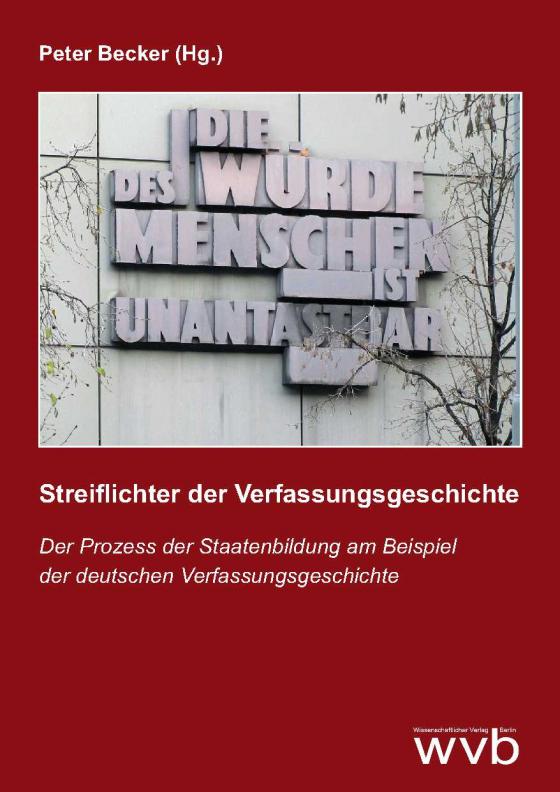 Cover-Bild Streiflichter der Verfassungsgeschichte