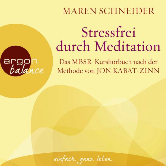 Cover-Bild Stressfrei durch Meditation