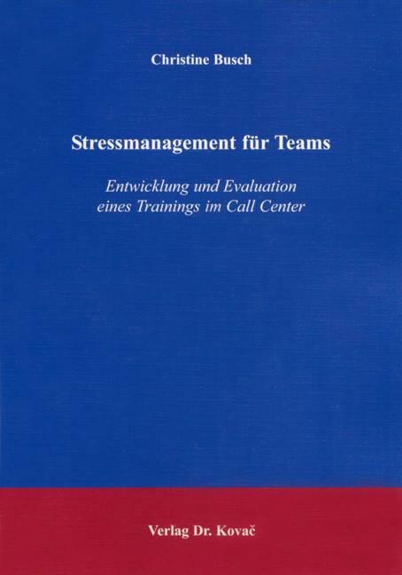 Cover-Bild Stressmanagement für Teams