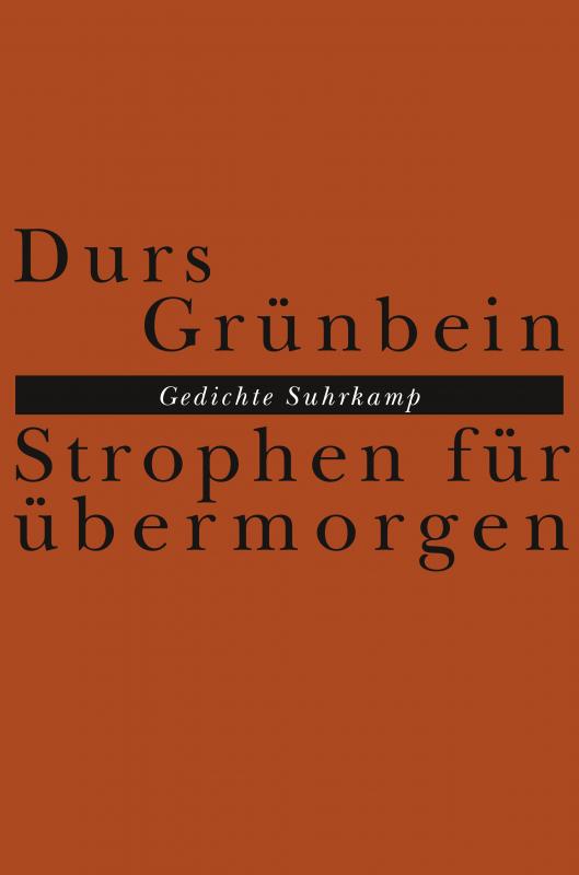 Cover-Bild Strophen für übermorgen