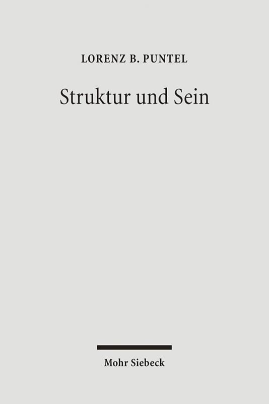 Cover-Bild Struktur und Sein