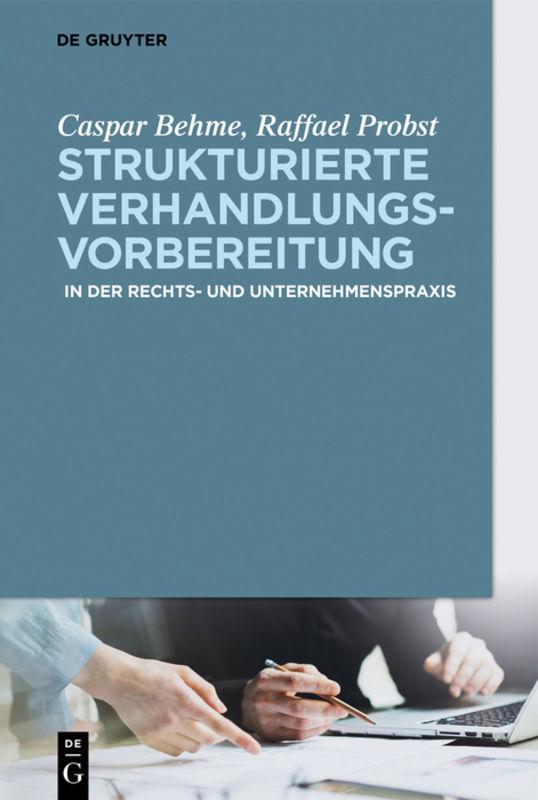 Cover-Bild Strukturierte Verhandlungsvorbereitung