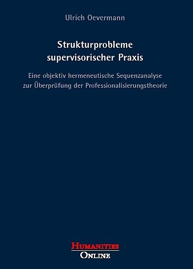 Cover-Bild Strukturprobleme supervisorischer Praxis