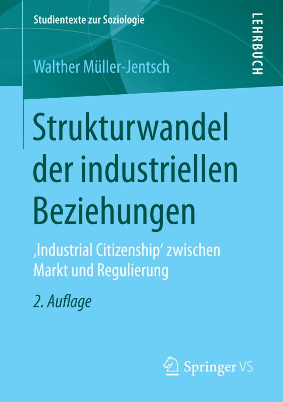 Cover-Bild Strukturwandel der industriellen Beziehungen