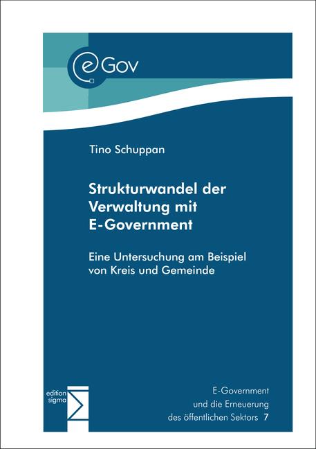 Cover-Bild Strukturwandel der Verwaltung mit eGovernment