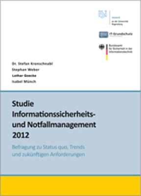Cover-Bild Studie Informationssicherheits- und Notfallmanagement-Standards