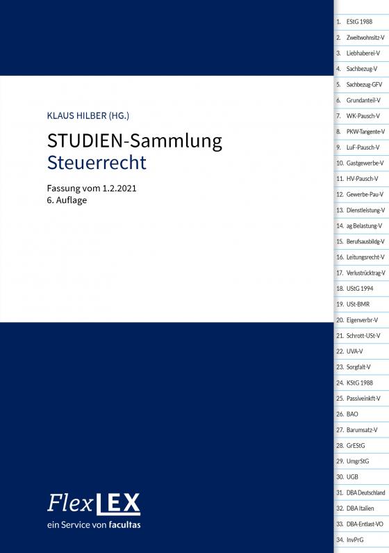 Cover-Bild STUDIEN-Sammlung Steuerrecht