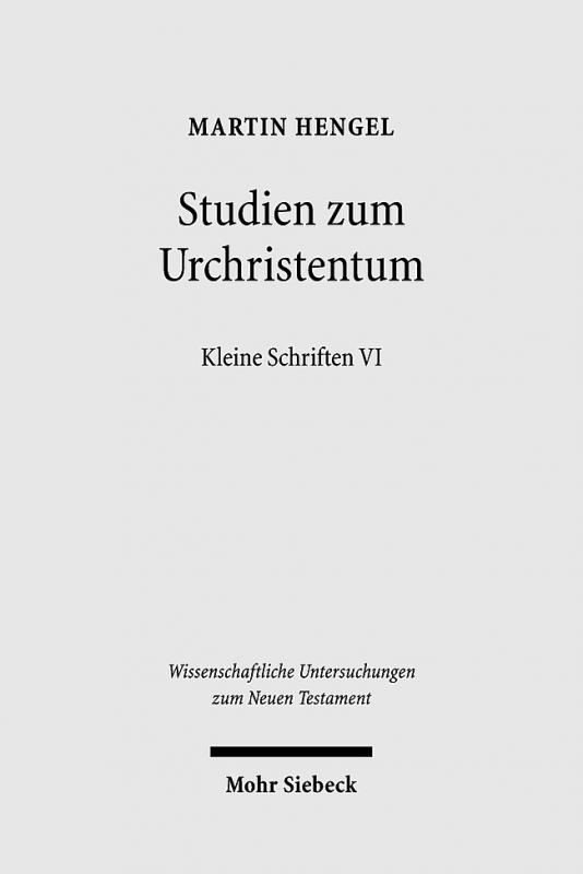 Cover-Bild Studien zum Urchristentum