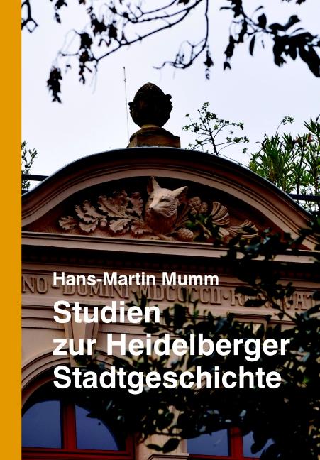 Cover-Bild Studien zur Heidelberger Stadtgeschichte