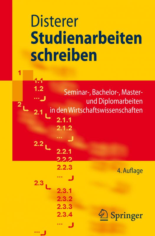 Cover-Bild Studienarbeiten schreiben