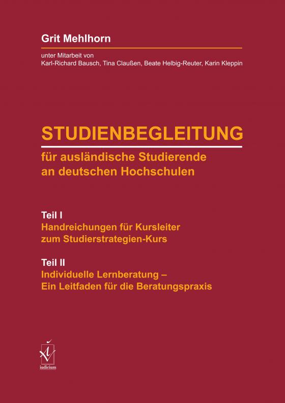Cover-Bild Studienbegleitung für ausländische Studierende an deutschen Hochschulen