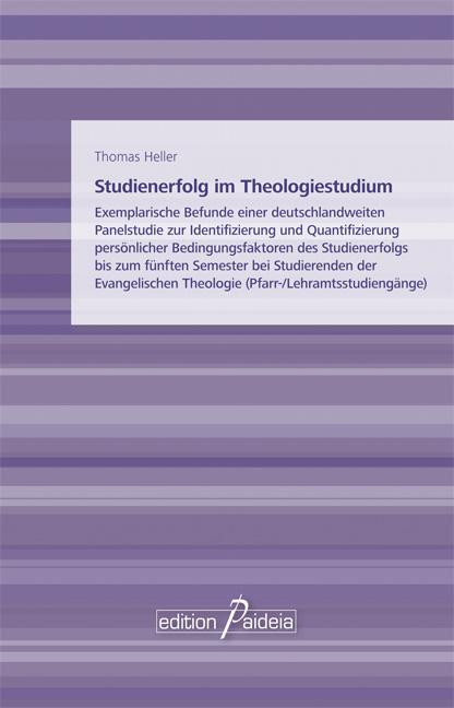 Cover-Bild Studienerfolg im Theologiestudium