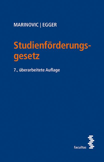 Cover-Bild Studienförderungsgesetz