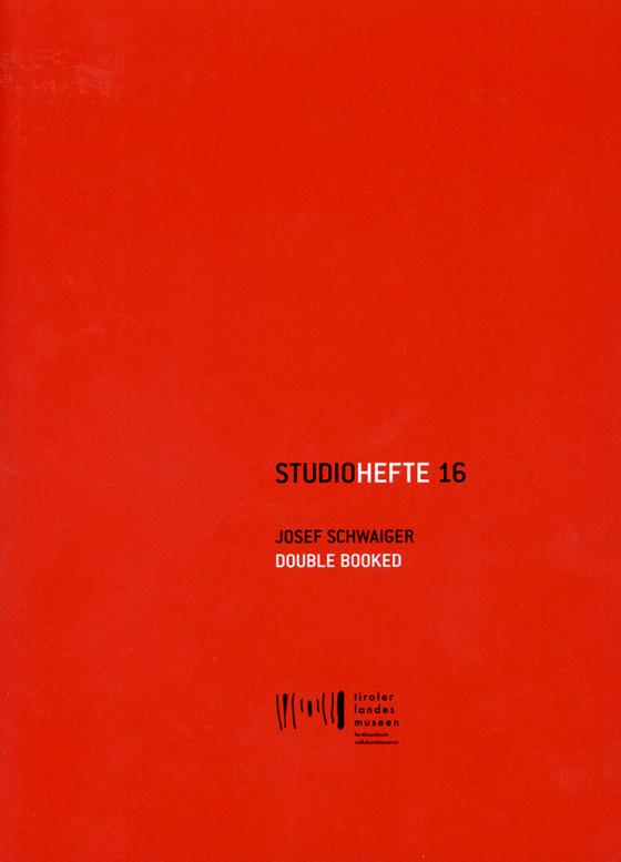 Cover-Bild Studiohefte 16. Josef Schwaiger