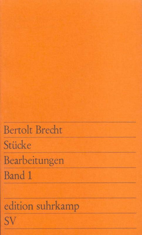 Cover-Bild Stücke. Bearbeitungen. Band 1