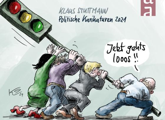 Cover-Bild Stuttmann Karikaturen 2021