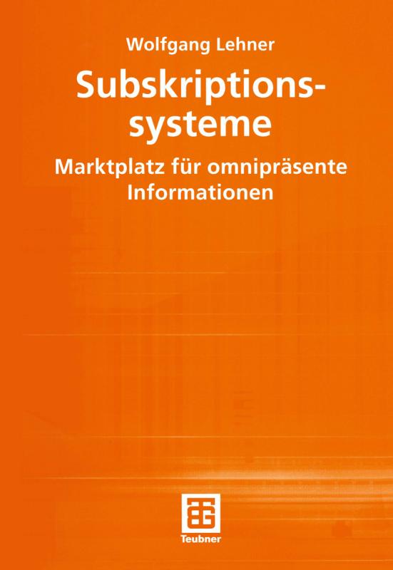 Cover-Bild Subskriptionssysteme